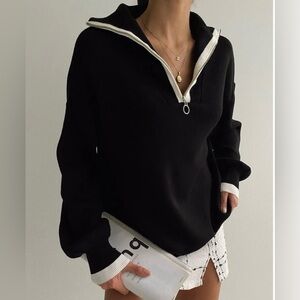 Under the Influence Collared Sweater